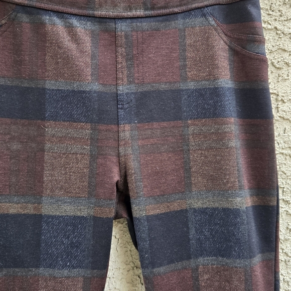 Sanctuary Harvest Plaid Pull On Pants - Picture 4 of 8